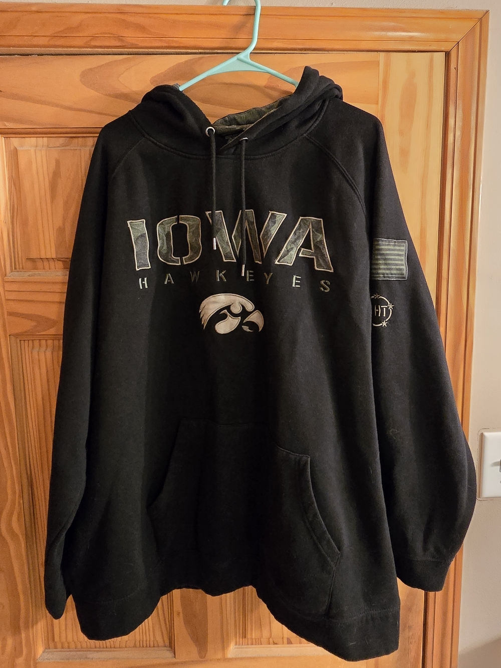 Black Camo Iowa Hawkeyes Sweatshirt